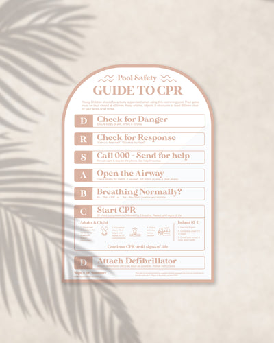Piglet Arch Pool CPR Sign